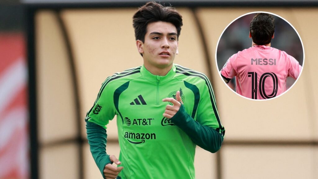 Gilberto Mora,entre las promesas elegidas por Messi
