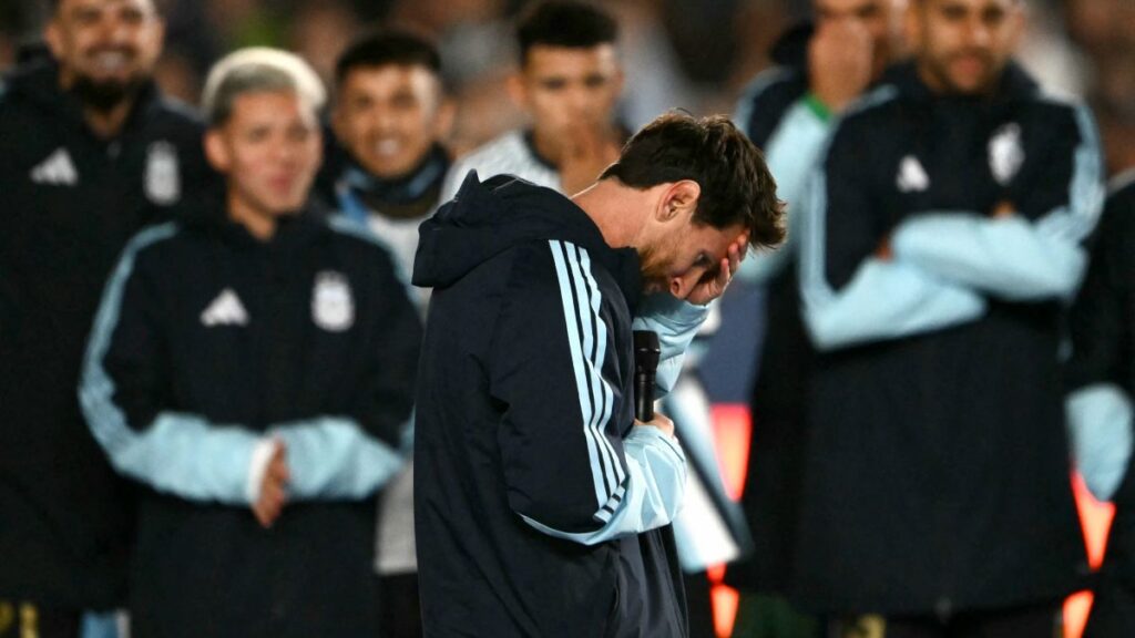 Messi se despide de Argentina: "Hoy me toca vivir el día más triste de mi carrera"