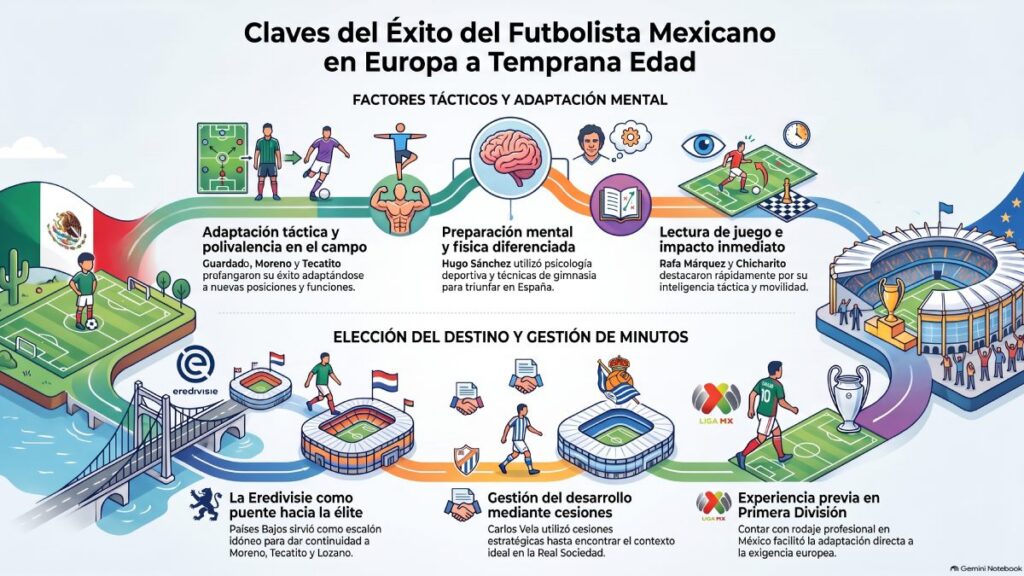 ¿Por qué un futbolista mexicano triunfa o no en Europa?