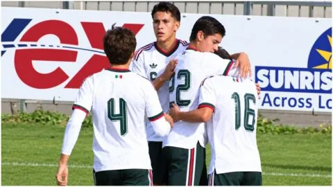 ¡México vence con autoridad a China! El Tricolor obtiene su primera victoria en la Vertex Cup