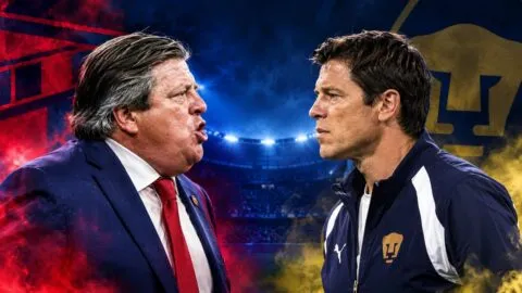 Atlante vs Pumas: la intensidad de Herrera frente a la elegancia táctica de Solari