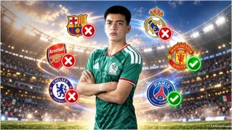 ¿Cómo encajaría Gilberto Mora en los principales clubes de Europa? 