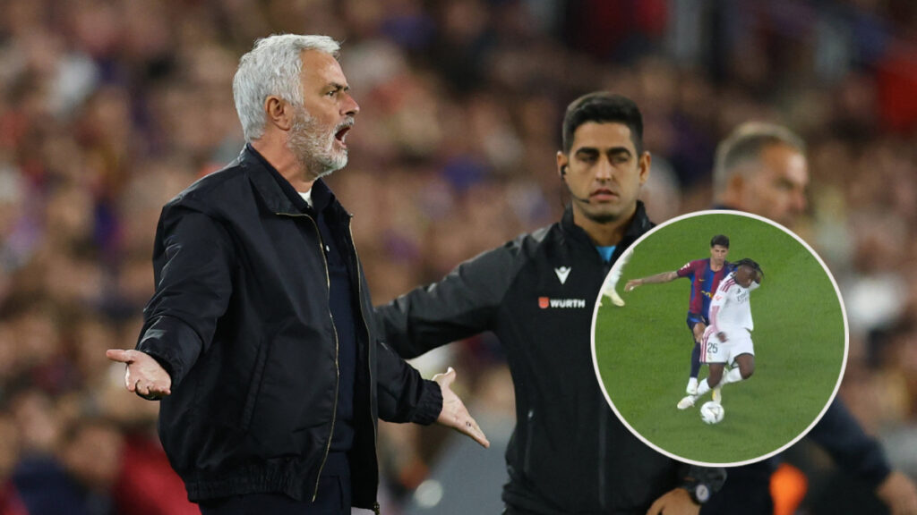 ¡Mourinho no perdona! Revienta al VAR y lanza una advertencia tras vencer al Barça