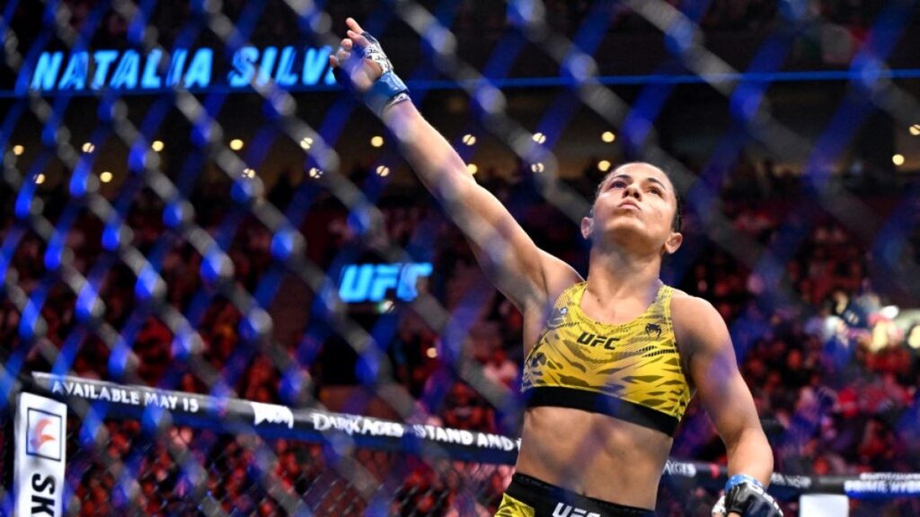 Natalia Silva llega a UFC 332 con 14 victorias consecutivas y un récord perfecto de 8-0 dentro de UFC.