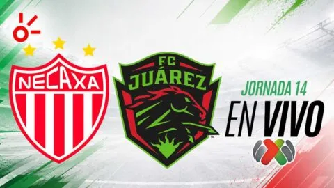 Necaxa vs Juárez en vivo el partido de la jornada 14 de la Liga MX: resultado y goles hoy, Apertura 2026