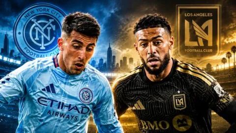NYCFC vs LAFC: la batalla Fernández Mercau - Bouanga y una pelea por los playoffs de la MLS