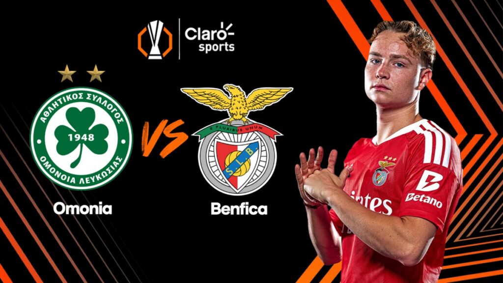 Omonia vs Benfica, en vivo: transmisión del partido de la Europa League 2026, jornada 3