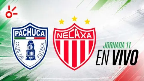 Pachuca vs Necaxa en vivo el partido de la jornada 11 de la Liga MX: resultado y goles hoy, Apertura 2026