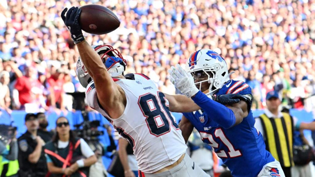 Patriots vs Bills: El equipo de Buffalo pierde su marca perfecta ante unos Pats que remontaron en el último cuarto