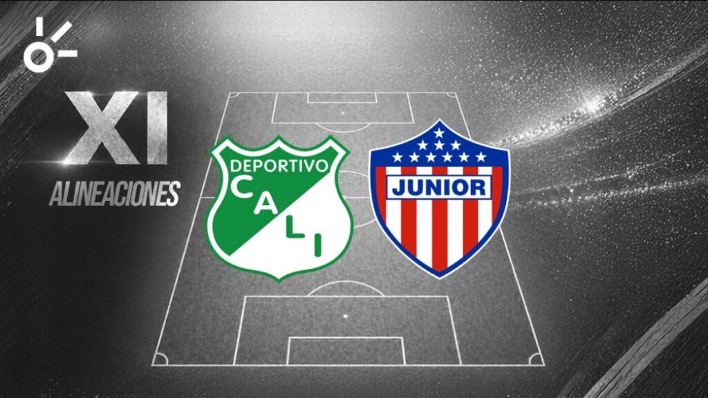 Posibles alineaciones del Cali vs Junior.