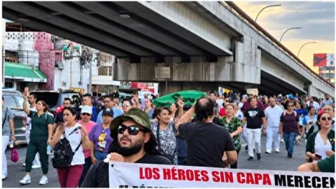 Marcha de trabajadores del IMSS: ¿A qué hora inicia hoy 13 de octubre y qué calles están cerradas hoy CDMX?