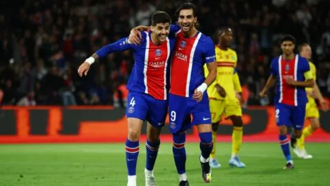PSG se impone al Le Mans y suma su tercera victoria consecutiva en la Ligue 1