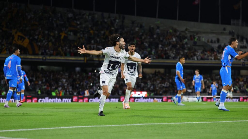 Pumas vs Cruz Azul en vivo el partido de la jornada 11 de la Liga MX: resultado y goles hoy, Apertura 2026