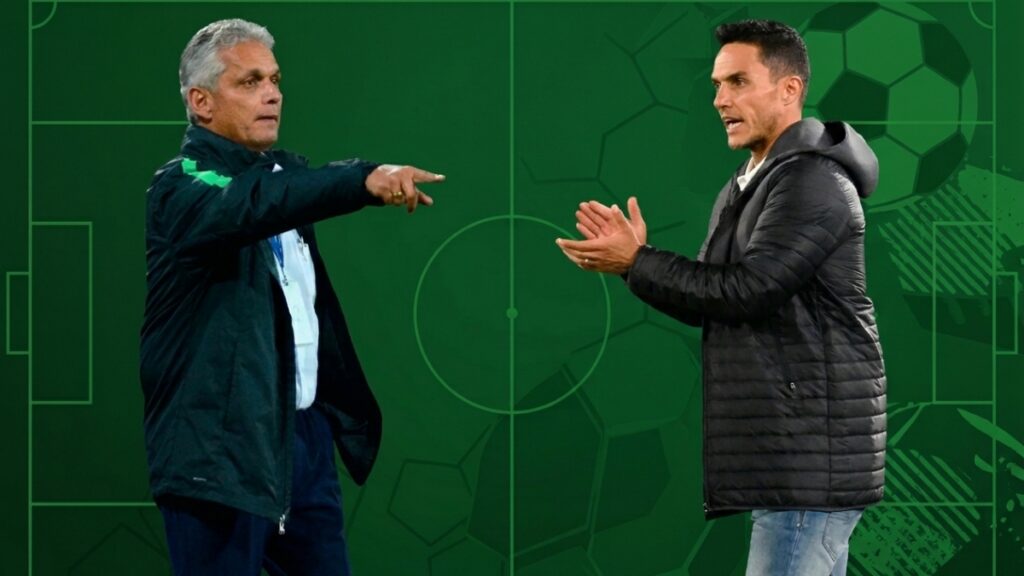 Reinaldo Rueda y Lucas González
