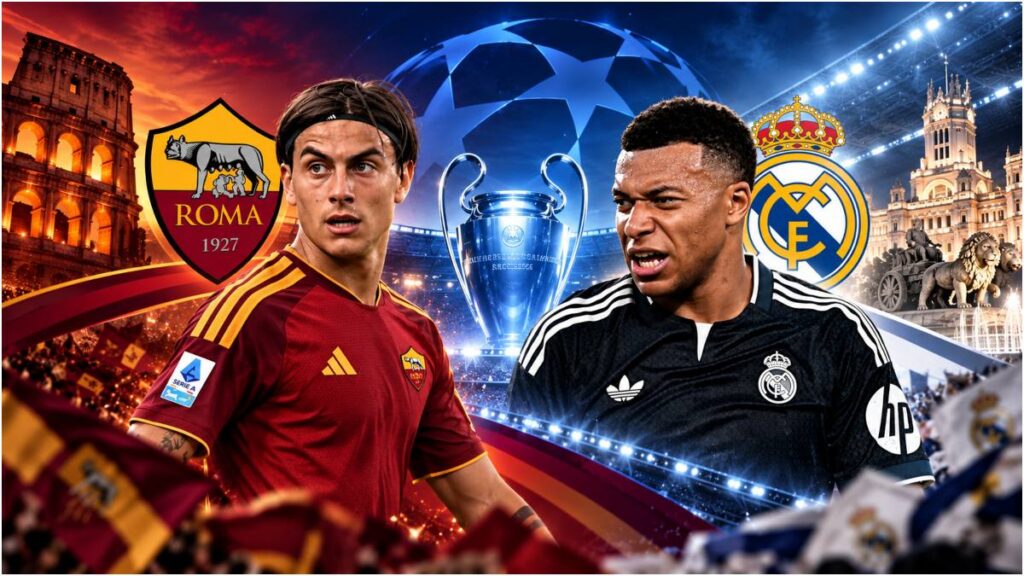 Roma busca revancha ante Real Madrid: 18 años sin vencerlo en la Champions League. Claro Sports
