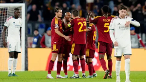Roma vs Real Madrid en vivo: Mbappé anota, pero el VAR invalida