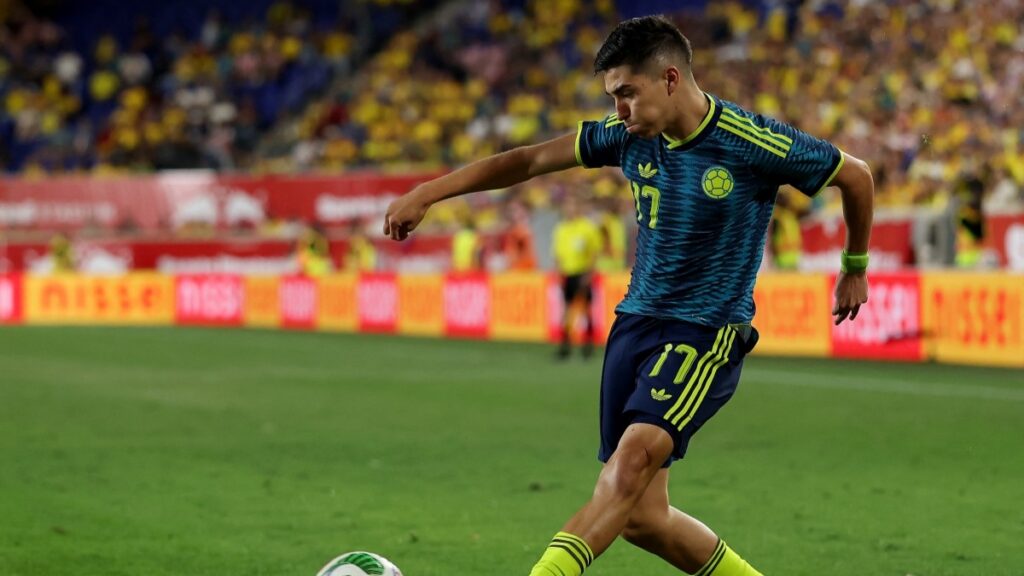 Samuel Velásquez con la Selección Colombia