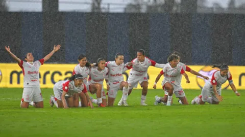 ¡A lo Independiente Santa Fe! 'Las Leonas' sufren, eliminan a Palmeiras y son semifinalistas de Copa Libertadores