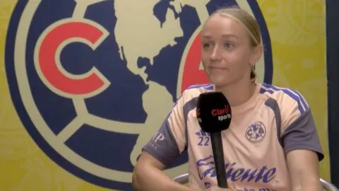 Sarah Luebbert revela el ambicioso objetivo del América Femenil: “Llegar al nivel top del mundo”
