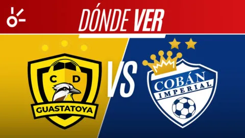 Guastatoya vs Cobán Imperial en vivo: dónde mirar la Liga de Guatemala 2026