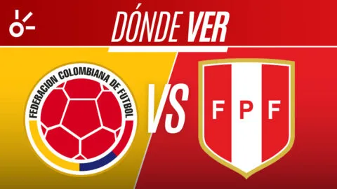 Selección Colombia vs Perú, en vivo: dónde ver el partido amistoso de fecha FIFA 2026