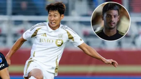 Son Heung-min está cerca de superar un récord de Carlos Vela en el LAFC