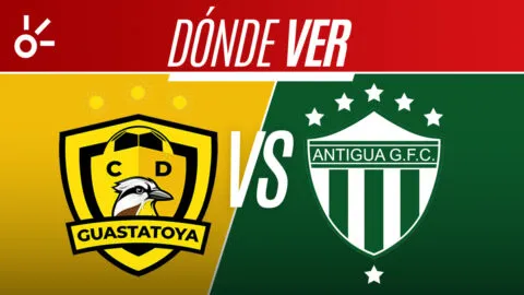 Guastatoya vs Antigua en vivo: dónde mirar la Liga de Guatemala 2026