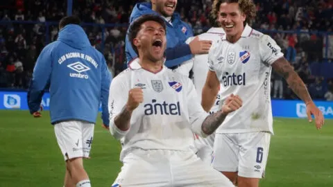 El espectacular momento de Francisco Calvo en Nacional de Uruguay: cinco goles en diez partidos