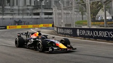 Max Verstappen conquista la pole de la Sprint Qualy en el GP de Singapur; Checo Pérez termina 20