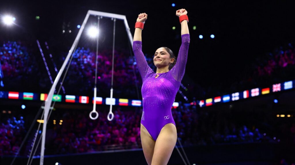 ¡Entre las mejores del mundo! Victoria Mata brilla en la final de salto del Mundial de Gimnasia Artística