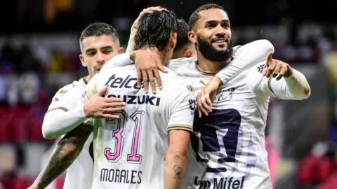 ¡Pumas despierta! Los universitarios derrotan al Atlante en el Azteca y coquetean con la Liguilla