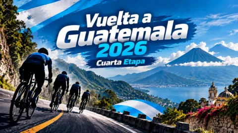 Vuelta a Guatemala 2026: cuarta etapa, recorrido y rutas afectadas este lunes 26 de octubre