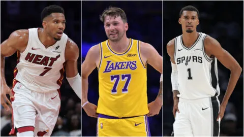 Wembanyama, Antetokounmpo y Doncic: ¿quién tiene más argumentos para dominar la NBA esta temporada?