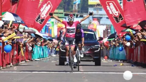 Vuelta a Guatemala 2026: Chonay gana la etapa 5 y Rico toma el liderato