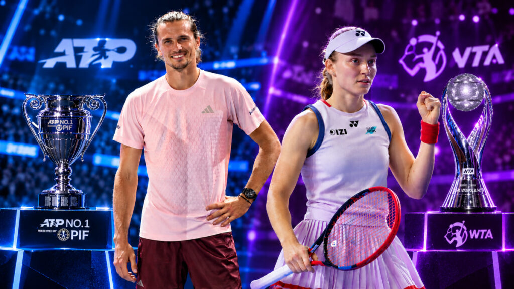 Dos números 1 y dos récords: Zverev y Rybakina cambian la historia del tenis