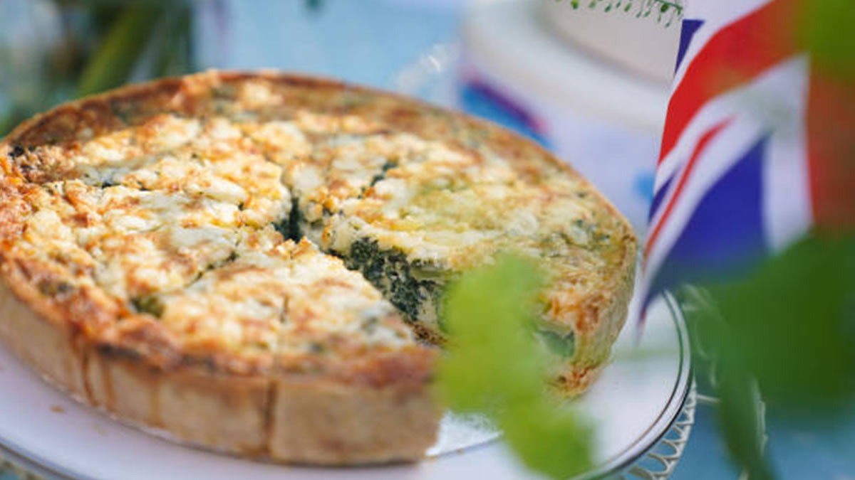 Receta del quiche que se servirá en la coronación del rey Carlos III
