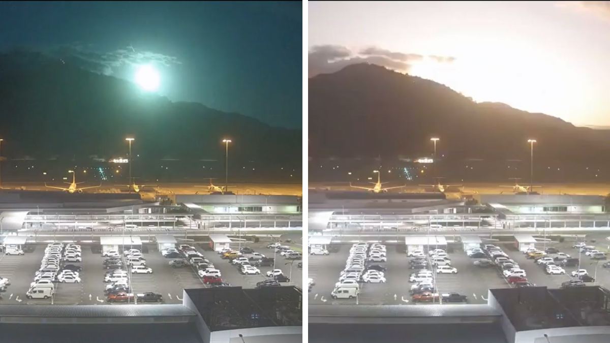 Caída de meteorito en Australia