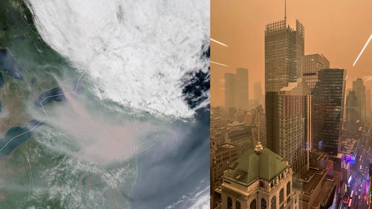 humo incendios canadá