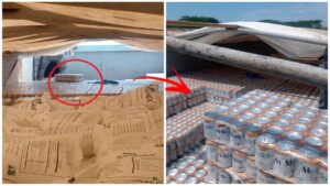 ¡Ahora fue la cheve! Aseguran tráiler con cerveza pirata en Oaxaca