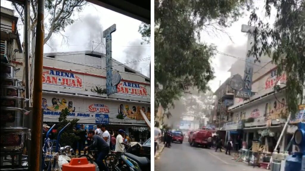 Mueren dos menores tras incendio en Arena San Juan