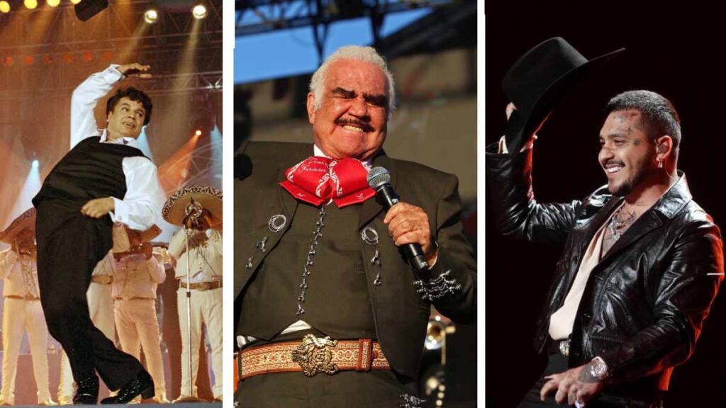 Christian Nodal lanza temas de Vicente Fernández y Juan Gabriel ¿Quién suena mejor?