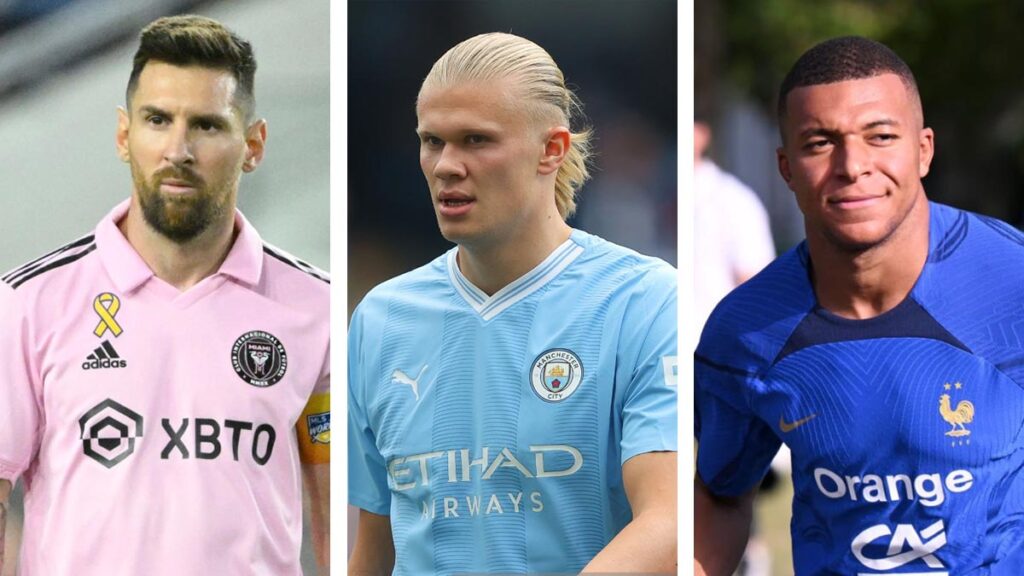 Balón de Oro 2023: Messi, Haaland y Mbappé, entre los nominados