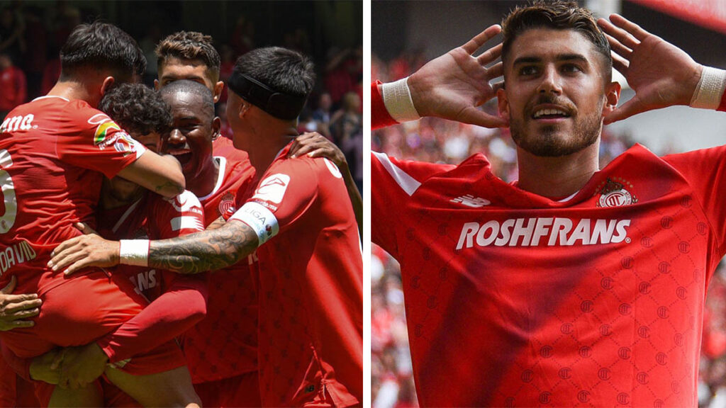 Diablos Rojos del Toluca derrota 5-0 a Tuzos del Pachuca