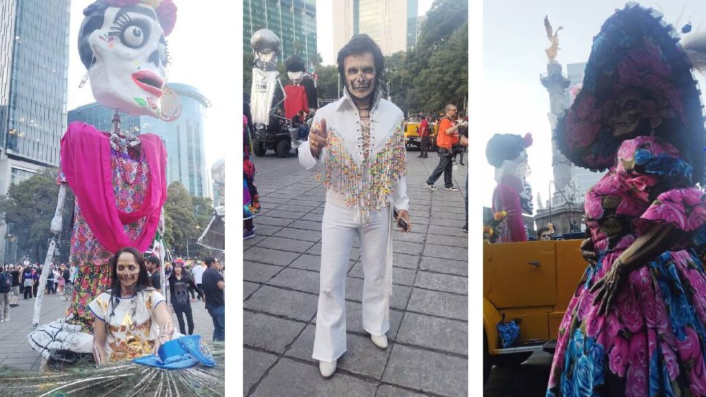 Catrinas y calaveras en CDMX
