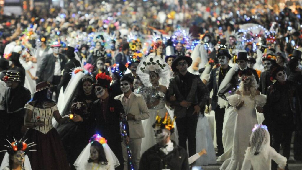 MEGA PROCESION DE CATRINAS CDMX