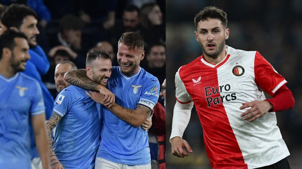 Lazio Feyenoord Santiago Gimenez