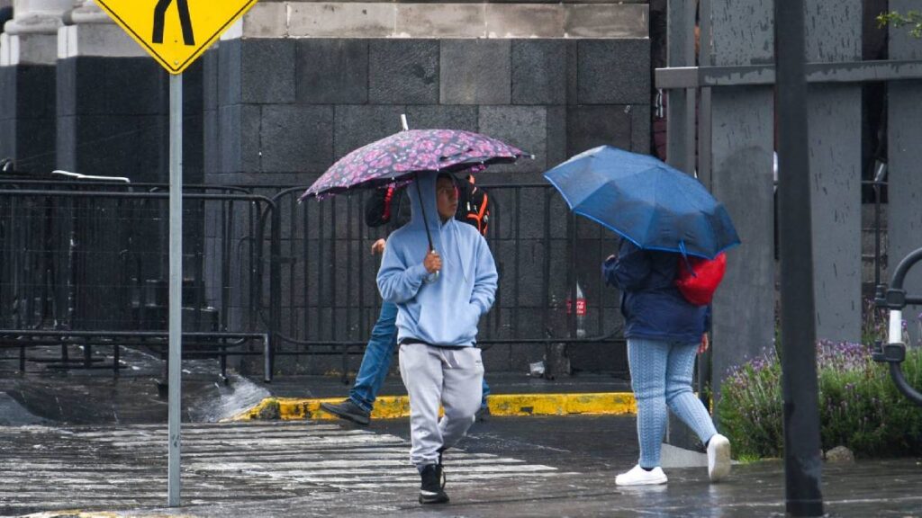 Protégete de las lluvias aisladas en CDMX