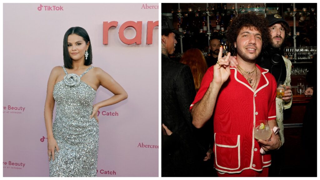 ¡Love is in the air! Selena Gómez comparte la primera foto besando a Benny Blanco