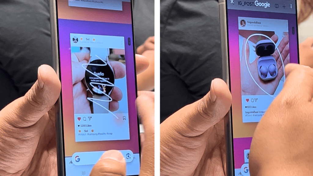 "Circle to search" es la nueva forma de Google para hacer búsquedas avanzadas desde tu celular