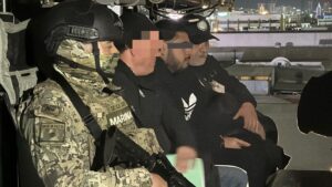 Por aire, Marina traslada a José Alberto "N", alias la"Kena", líder del CDG